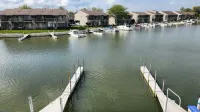 Gorgeous waterfront balcony view & boat dock on the shores of Lake Erie