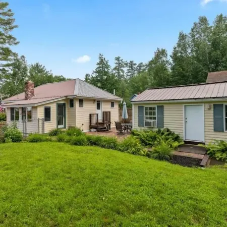 3 BR Lake house in Sebago Maine steps from beach!