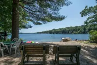 Lakeside Cabin on Beach Pond with Sauna and Beach Access Hotels in Voluntown