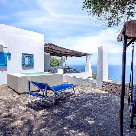 La Grica Cappero - SalentoSeaLovers MINIPISCINA Private and terrace facing the sea