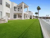 This Gorgeous Custom Home is Located on 3/4 Acre Waterfront in Gilbert Arizona