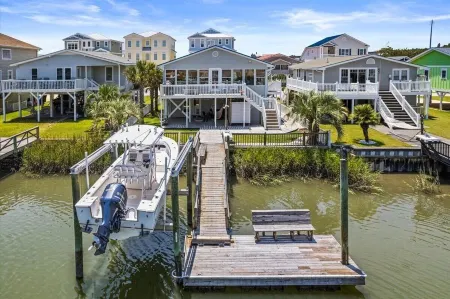 Just Reduced! Perfect for Fishing and Families! Close to Icw- Canal Front Home!