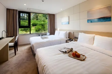 Hotel Theborn Jeju Отели рядом с достопримечательностью «Bonte Museum»