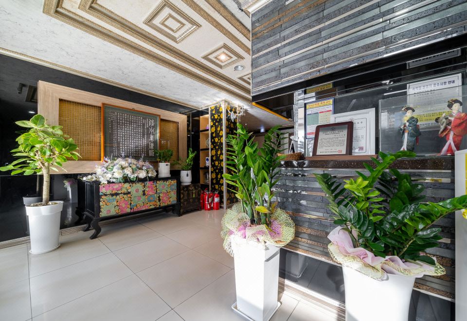 쟈스민모텔의 객실 내부 사진