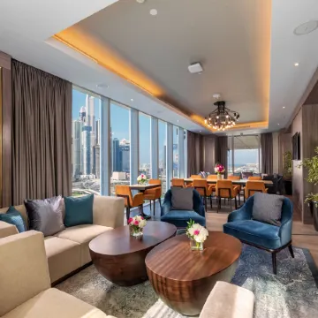 Taj Jumeirah Lakes Towers Отели рядом с достопримечательностью «Здание CNN в Дубае»