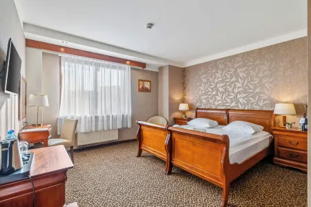 Hotel Diament Vacanza Katowice - Siemianowice Отели в г. Меженцице