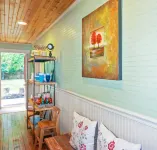 Intimate Living Room and Beautiful Backyard - Charming Cozy Retreat