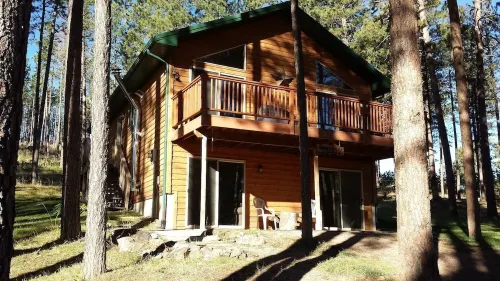 Modern Black Hills home nestled in the pines near beautiful Pactola Lake