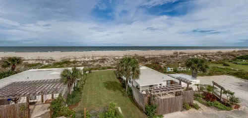 Secluded Beach Retreat with WiFi and Parking Hotels in St. Augustine Beach