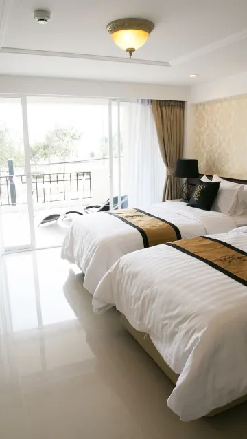 ห้องซูเปอร์เรียร์พร้อมระเบียง 2 เตียงเดี่ยว