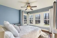 Insta-Worthy Lakefront Home w/ Dock + Fire Pit & Game Room