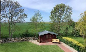 Feldblick-Wohnung in der Nhhe der Ostsee