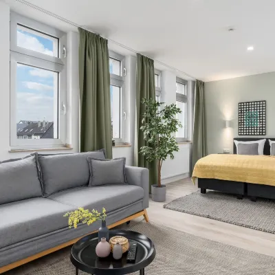 Bright Dortmund City Center Hotels near Friedensplatz