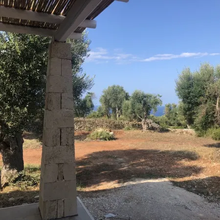 SAN GREGORIO VILLA WITH SECULAR OLIVE GROVE, GARDEN AND PORCH Отели в г. Пату