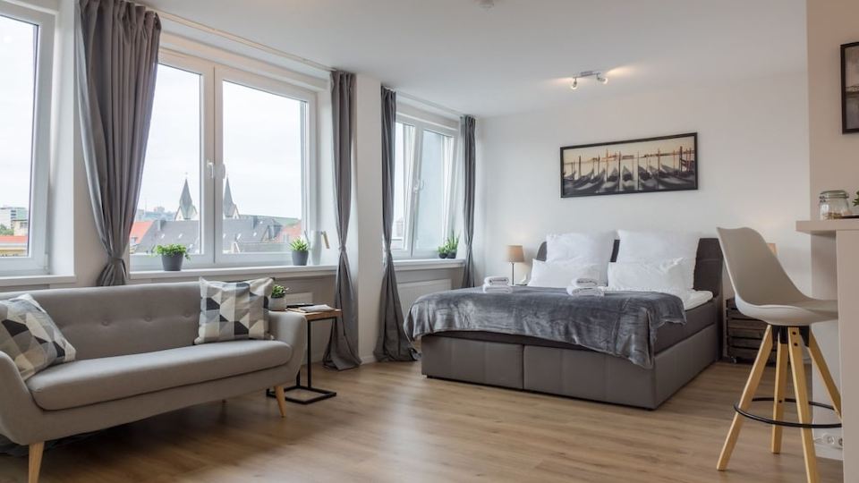 Stylish business apartment at the university near HBF