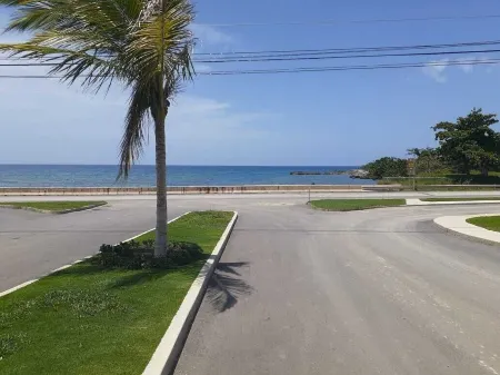 the view across the ocean