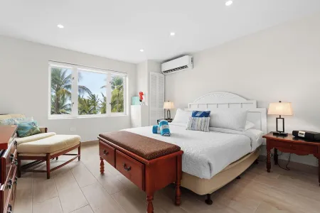 Beach Front Resort Villa ( 1 bedroom, sleeps 4) closest to hotel OV3 Отели в г. Мамейес II