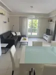 Side, 3-room apartment with pool area (in&out balcony, long stays welcome