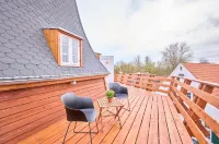 Moderne, Gemütliche Ferienwohnung in Mühle mit Blick Über Flensburg