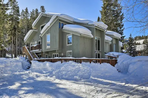 Hot Tub Relaxation: Breck Gem 3 Mi to Skiing! - Country Houses