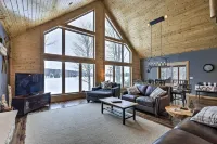 Lakefront Cottage in Iron River: 3 Mi to Skiing! - parking