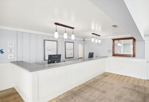 시헤이븐 비치 호텔의 해변 전망