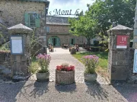 Logis hôtel l'Instant Mont le Viaur فنادق في Laparrouquial
