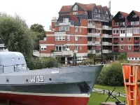 66m² apartment with ship view 4-6 persons bicycles/beach chair in Horumersiel /North Sea