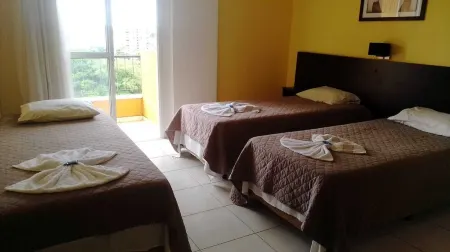 Studio Отели рядом с достопримечательностью «Chácara panorama»