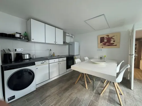 Bungalow / Apartment "KüstenNest" 60m² near the Baltic Sea. fully equipped kitchen Hotels in Ratekau