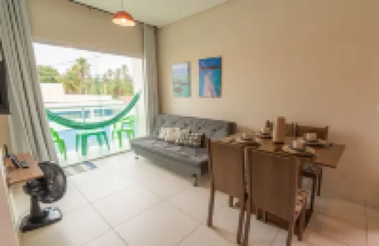 Flats Mar'Bella Com Varanda, 100M Praia, Petfriendly E Estacionamento