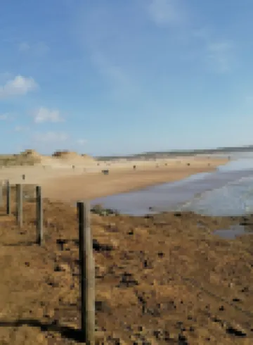 House near beach, port and shops, quiet area, private parking and courtyard.