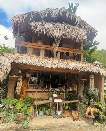 Spacious 5-bedroom wooden chalet in peaceful Sagada with WiFi Отели в г. Сагада