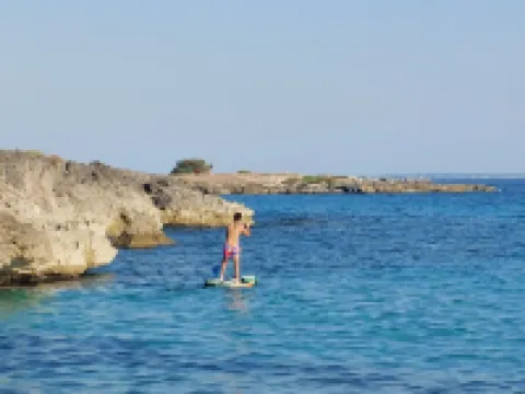 Salento Villa 300 m from the sea in Porto Cesareo with parking space 5+1 beds