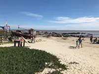 Large 2 floors at Beach in best location Carrasco 4-bedroom house  with AC, WiFi Hotels in Rambla of Montevideo