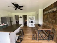 Underground, riverfront home, 3 bedrooms on the James River in Amherst County