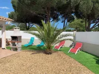 Villa 3ch Dans Résidence Avec Piscine Wifi Climatisation à Proximité des Plages Hotels in Portiragnes