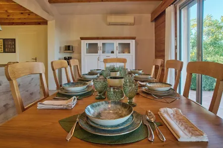 Villa du Mas Rose at Saint-Gilles in the Gard region of the Costières de Nîmes.