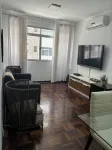 Apartment in front of the beach and the Santos aquarium. Pets allowed
