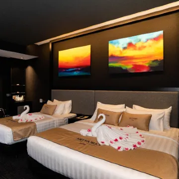 藝術品酒店 鄰近怡保新街場後巷壁畫的酒店