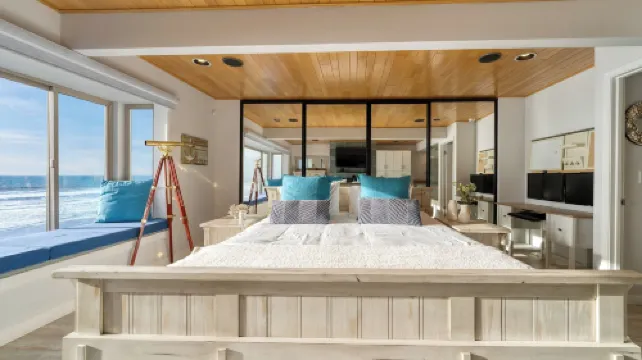 Oceanfront La Selva Beach Home w/ Fireplace, Views & Direct Beach Access Sand Castle by Avantstay