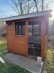 Cabin on private beach on a lake near Brainerd! 2 bedrooms, sleeps 7!