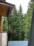 Hotel Shgedi Mestia - Bergblick