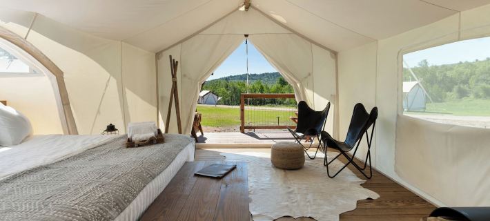 Under Canvas White Mountains Hotels in Coos County