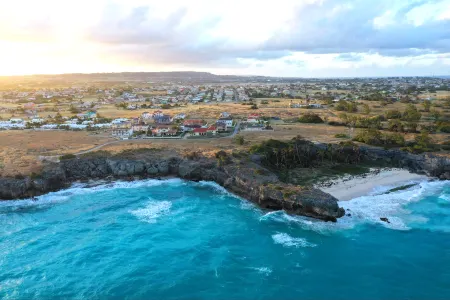 The Gem is Located a Few Minutes Walk to the Gorgeous Bottom Bay Beach