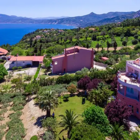 Villa Serenity a Luxury Relaxing Retreat with Swimming Pool in Kymi Euboea