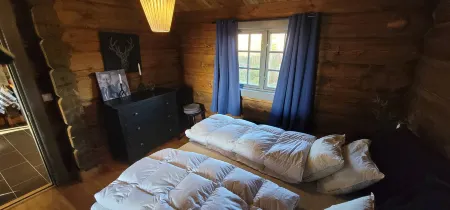 The Whole Beautiful Cabin With Jacuzzi – A Luxurious Getaway in Solberglia