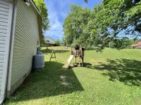 Newly remodeled,  handicap accessible overlooking pool , play area