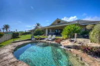 莫阿娜凱度假屋 - 考艾島海濱逸居 配有泳池 & 日出景觀 - 私人泳池