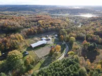 The Cozy Little Red Cottage Near Amish Country